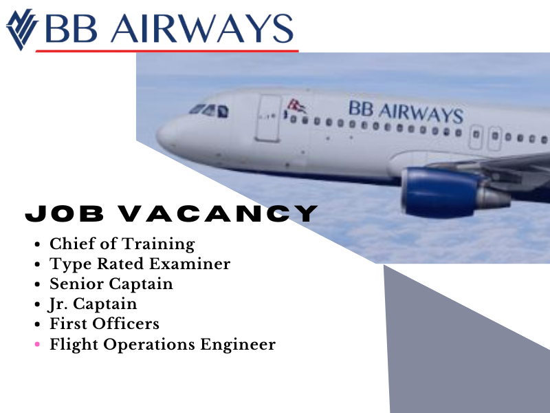 BB Airways New Job Vacancy 2023